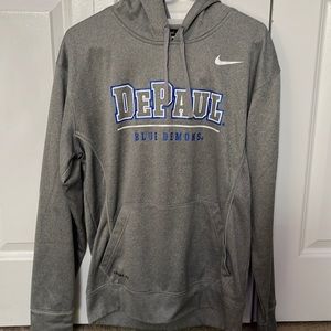 Nike DePaul hooded sweatshirt